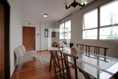 Sala de apartamento à venda com 2 quartos, 80m² em Colégio Batista, Belo Horizonte