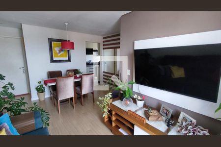 Sala  de apartamento à venda com 2 quartos, 54m² em Jardim Guanabara, Jundiaí