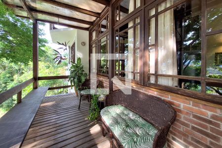 Varanda da Sala de casa de condomínio à venda com 3 quartos, 210m² em Badu, Niterói