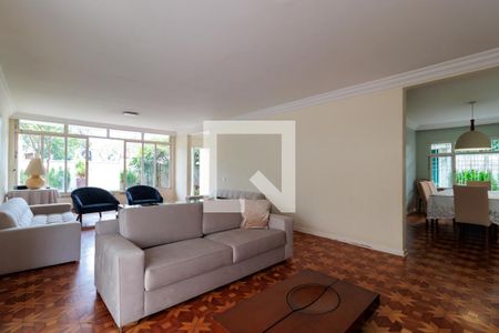 Sala de casa para alugar com 4 quartos, 450m² em Morumbi, São Paulo