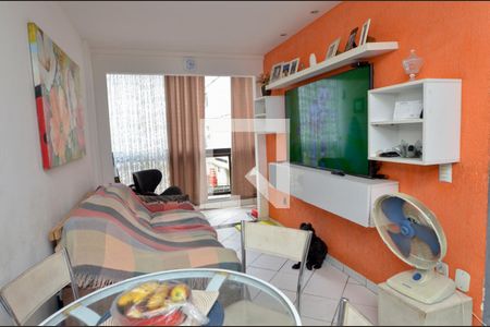 sala  de apartamento à venda com 2 quartos, 60m² em Recreio dos Bandeirantes, Rio de Janeiro