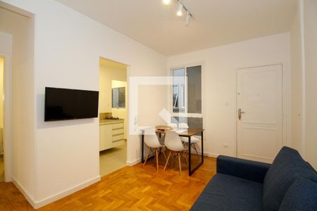Sala de Estar e Jantar de apartamento para alugar com 2 quartos, 47m² em Jardim Paulista, São Paulo