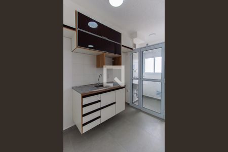 Cozinha de apartamento para alugar com 2 quartos, 34m² em Vila Tolstoi, São Paulo