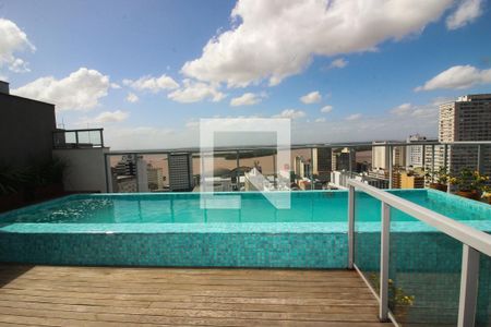 Studio para alugar com 22m², 1 quarto e sem vaga Studio para alugar com 22m², 1 quarto e sem vagaÁrea comum - Piscina