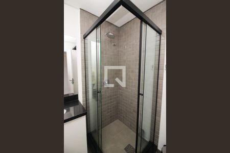 Banheiro de kitnet/studio para alugar com 1 quarto, 22m² em Centro Histórico, Porto Alegre