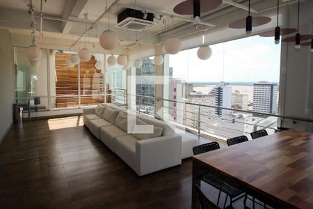 Studio para alugar com 22m², 1 quarto e sem vaga Studio para alugar com 22m², 1 quarto e sem vagaÁrea comum - Espaço Gourmet