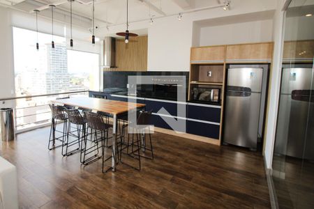 Studio para alugar com 22m², 1 quarto e sem vaga Studio para alugar com 22m², 1 quarto e sem vagaÁrea comum - Espaço Gourmet