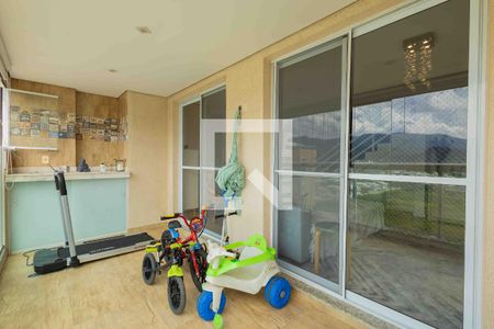 Varanda de apartamento à venda com 3 quartos, 160m² em Recreio dos Bandeirantes, Rio de Janeiro