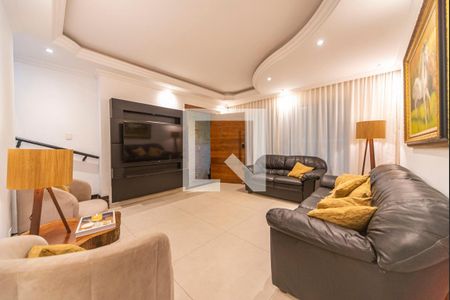 Sala de casa à venda com 5 quartos, 320m² em Jardim Las Vegas, Santo André