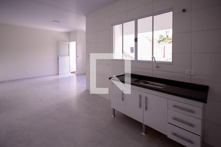 Sala/Cozinha  de casa para alugar com 1 quarto, 50m² em Vila Moraes, São Paulo