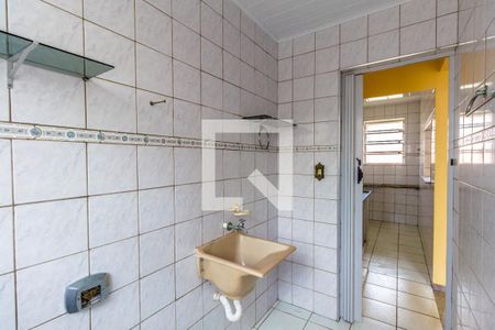 Banheiro de apartamento para alugar com 1 quarto, 36m² em Caiçara, Praia Grande