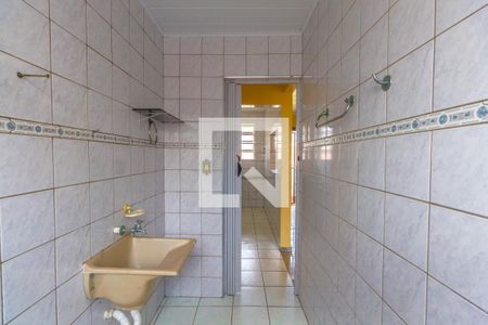 Banheiro de apartamento para alugar com 1 quarto, 36m² em Caiçara, Praia Grande