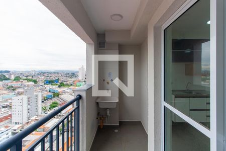 Varanda de apartamento para alugar com 2 quartos, 39m² em Vila Tolstoi, São Paulo