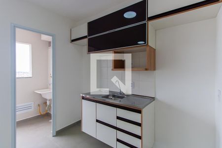 Cozinha de apartamento para alugar com 2 quartos, 39m² em Vila Tolstoi, São Paulo