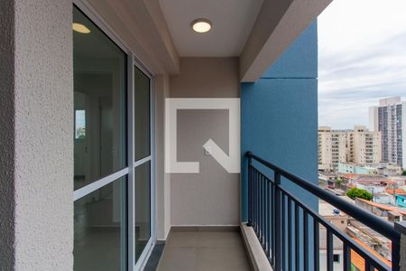 Varanda de apartamento para alugar com 2 quartos, 39m² em Vila Tolstoi, São Paulo