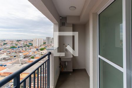 Varanda de apartamento para alugar com 2 quartos, 39m² em Vila Tolstoi, São Paulo