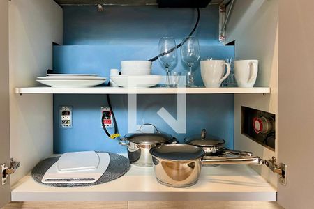 Studio para alugar com 55m², 1 quarto e 1 vagaCozinha