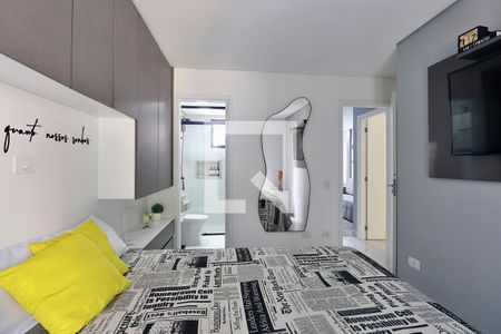 Suíte - Quarto 1 de apartamento à venda com 2 quartos, 120m² em Campestre, Santo André