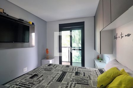 Suíte - Quarto 1 de apartamento à venda com 2 quartos, 120m² em Campestre, Santo André