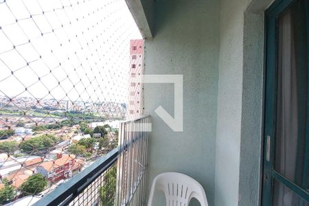 Varanda da Sala de apartamento à venda com 3 quartos, 75m² em Vila São Bento, Campinas