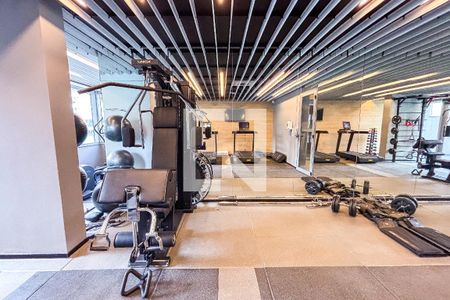 Apartamento à venda com 25m², 1 quarto e sem vaga Apartamento à venda com 25m², 1 quarto e sem vagaÁrea comum - Academia