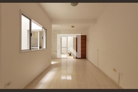 Sala de apartamento à venda com 2 quartos, 60m² em Campestre, Santo André