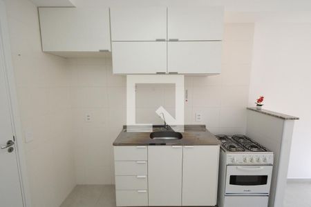 Apartamento à venda com 28m², 1 quarto e sem vagaCozinha e Área de Serviço