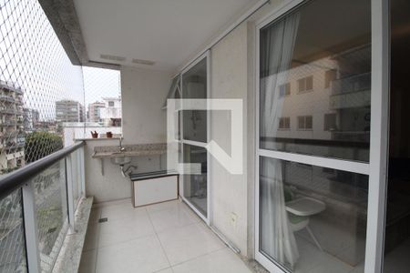 Varanda  de apartamento à venda com 2 quartos, 64m² em Freguesia, Rio de Janeiro