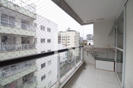 Varanda  de apartamento à venda com 2 quartos, 64m² em Freguesia, Rio de Janeiro