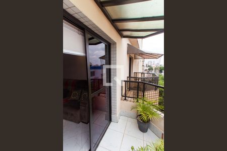 Varanda da Sala   de apartamento à venda com 3 quartos, 160m² em Jardim Leonor Mendes de Barros, São Paulo