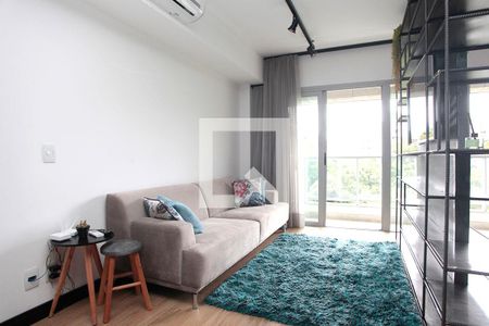 Studio para alugar com 52m², 1 quarto e 1 vagaStudio - Sala