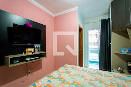 Quarto 1 - Suíte de apartamento à venda com 3 quartos, 119m² em Parque São Vicente, Santo André