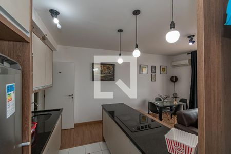 Apartamento para alugar com 50m², 1 quarto e 2 vagas Apartamento para alugar com 50m², 1 quarto e 2 vagasCozinha e Área de Serviço