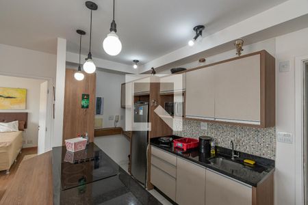 Apartamento para alugar com 50m², 1 quarto e 2 vagas Apartamento para alugar com 50m², 1 quarto e 2 vagasCozinha e Área de Serviço