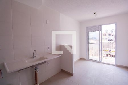 Sala/Cozinha de apartamento à venda com 1 quarto, 28m² em Belenzinho, São Paulo