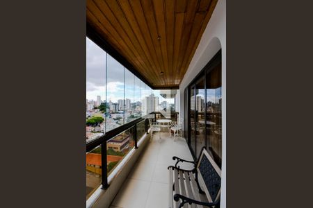 Varanda da Sala de apartamento à venda com 4 quartos, 225m² em Vila Galvão, Guarulhos