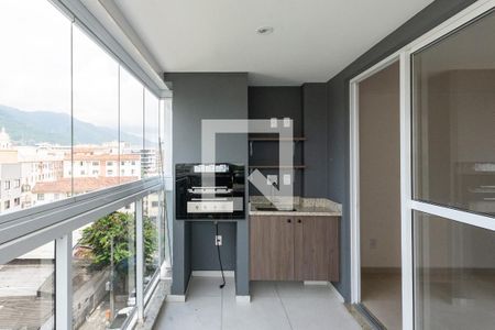 Varanda gourmet de apartamento para alugar com 2 quartos, 65m² em Praça da Bandeira, Rio de Janeiro