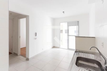 Sala/Cozinha de apartamento para alugar com 2 quartos, 38m² em Barra Funda, São Paulo