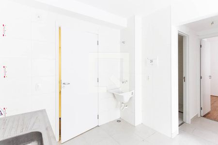 Sala/Cozinha de apartamento para alugar com 2 quartos, 38m² em Barra Funda, São Paulo