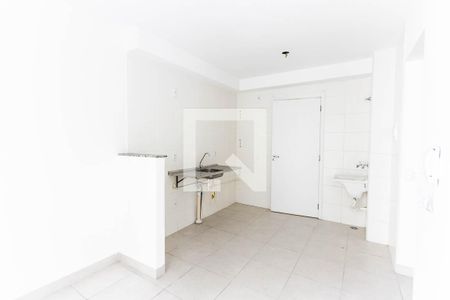 Sala/Cozinha de apartamento para alugar com 2 quartos, 38m² em Barra Funda, São Paulo