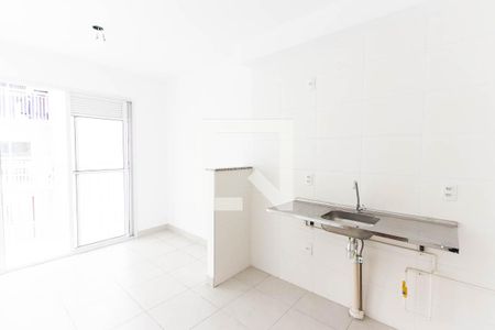 Sala/Cozinha de apartamento para alugar com 2 quartos, 38m² em Barra Funda, São Paulo
