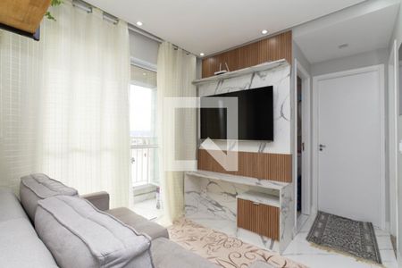 Sala de apartamento para alugar com 2 quartos, 43m² em Vila Itapegica, Guarulhos