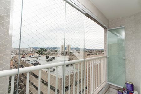 Varanda da Sala de apartamento para alugar com 2 quartos, 43m² em Vila Itapegica, Guarulhos