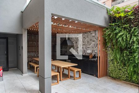 Studio à venda com 35m², 1 quarto e sem vagaChurrasqueira