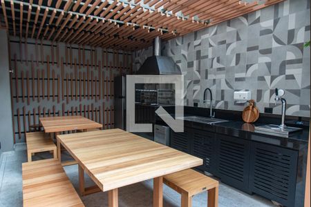 Studio à venda com 35m², 1 quarto e sem vagaChurrasqueira