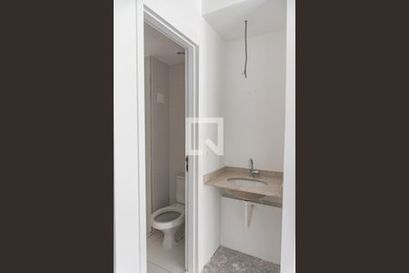 Studio à venda com 27m², 1 quarto e sem vagaPia do banheiro