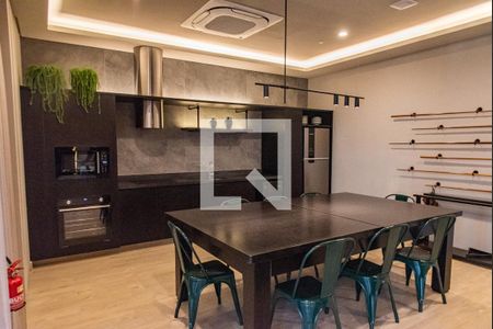 Studio à venda com 27m², 1 quarto e sem vagaSalão gourmet/jogos
