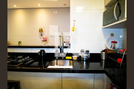 Cozinha de apartamento à venda com 2 quartos, 45m² em Vila Leonor, São Paulo