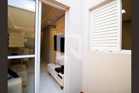 Varanda da Sala de apartamento à venda com 2 quartos, 45m² em Vila Leonor, São Paulo