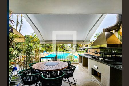 Sacada de casa de condomínio para alugar com 2 quartos, 100m² em Enseada, Guarujá